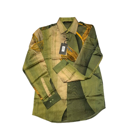 Sultan Casual Shirt LS - Green Multi
