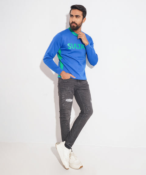 Sultan Mens Sweatshirt - Royal Blue