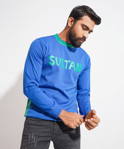 Sultan Mens Sweatshirt - Royal Blue