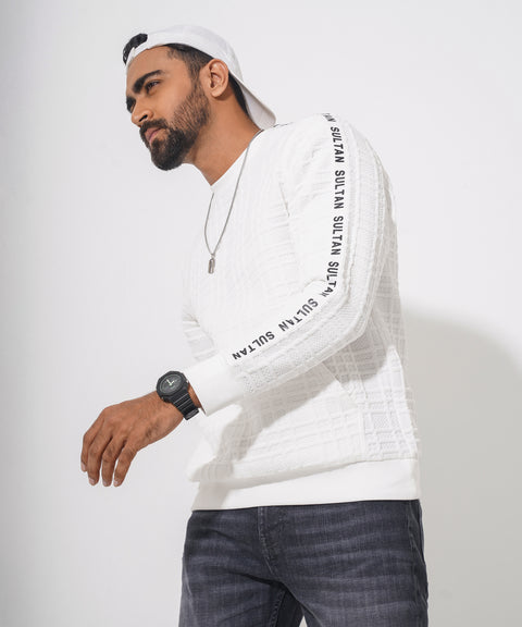 Sultan Mens Sweatshirt - White