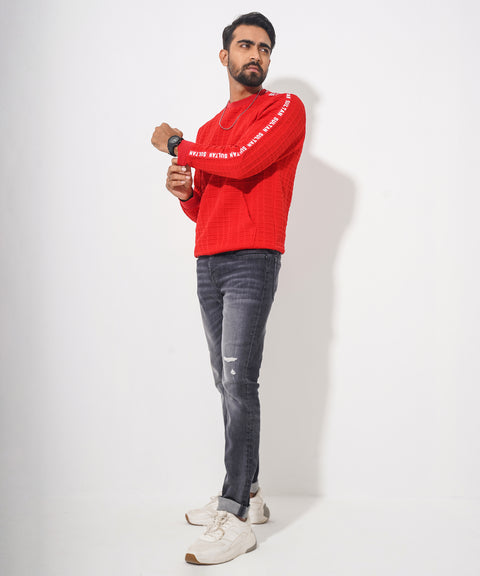 Sultan Mens Sweatshirt - Red