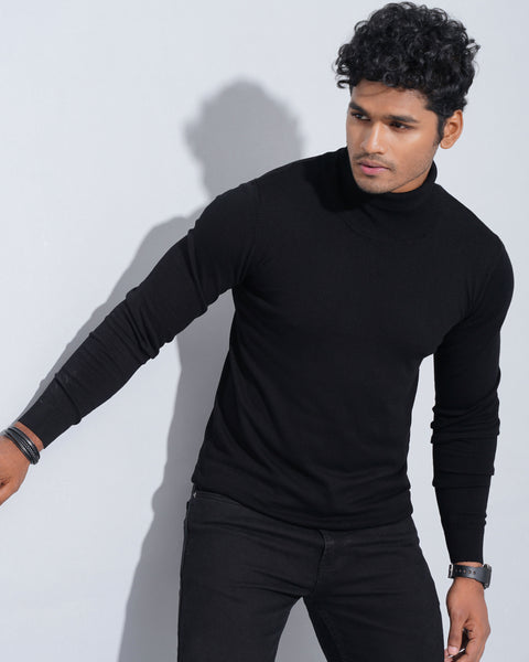 Turtle-Neck-Black