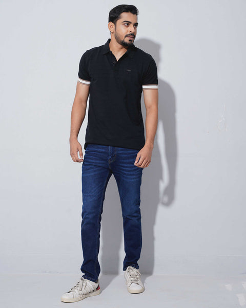 Men's Formal POLO-BLACK