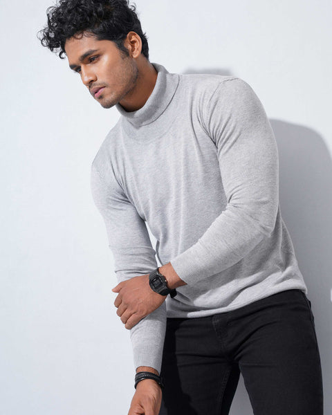 Turtle-Neck-Gray