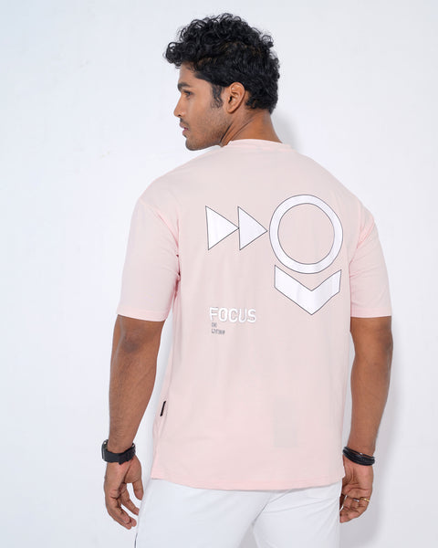 Drop Shoulder-PRESENT-Pink