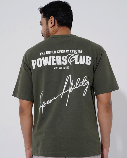 Drop Shoulder-Powers LUB-OLIVE