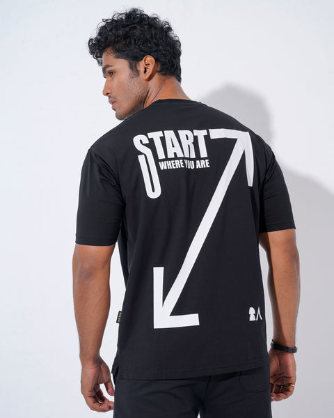 Drop Shoulder-Don't Need Reason-Black