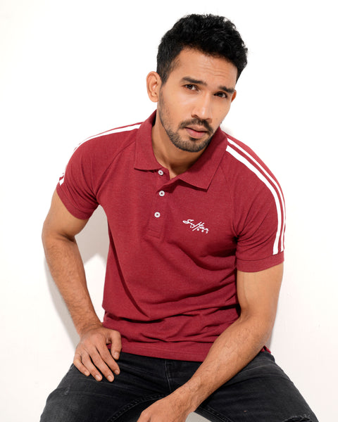 Men's Polo Shirt Sultan - Maroon