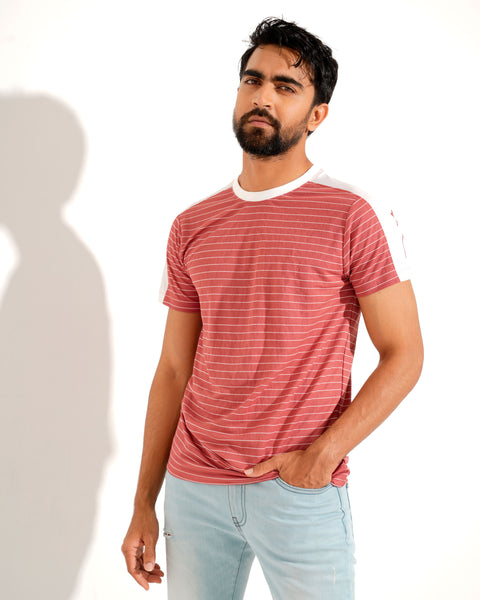 Sultan Men's  T-Shirt - Rose Pink