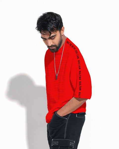 Sultan Men's  T-Shirt - Red