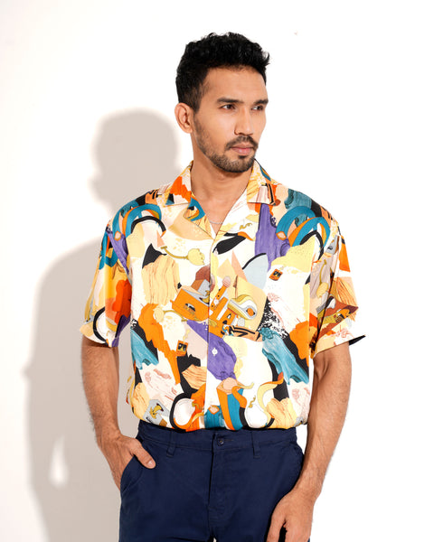 Sultan Summer Shirt LS - Multicolor