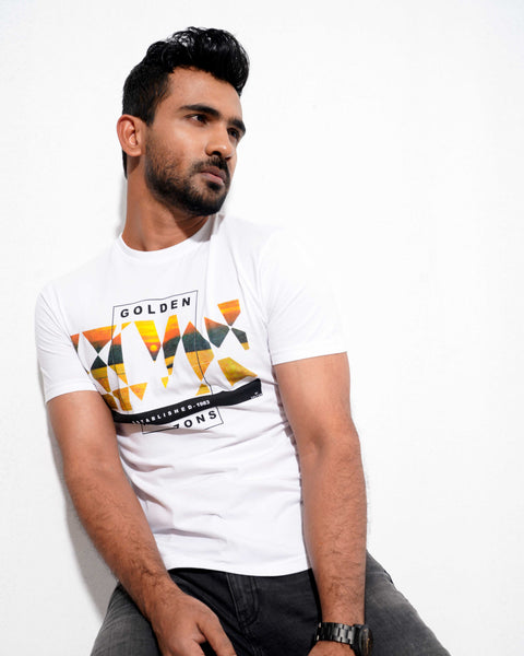 Sultan Men's  T-Shirt - White