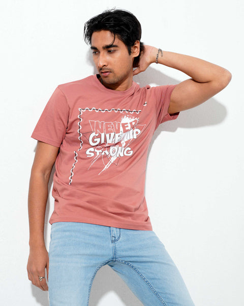 Men's  T-Shirt Sultan- Mulberry