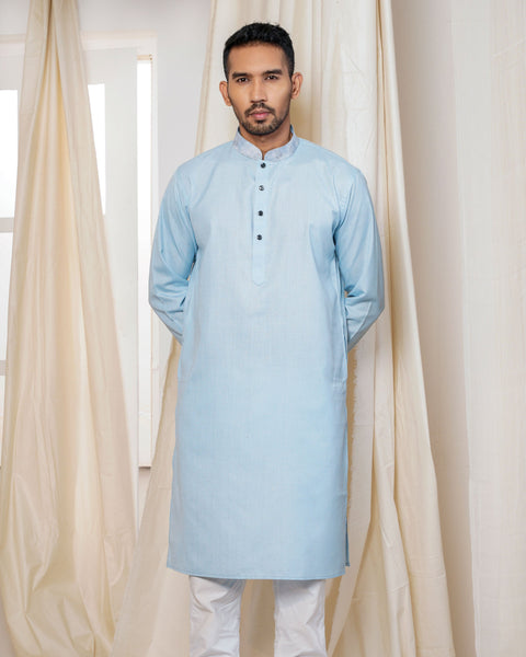 Sultan Men's Panjabi - Sky