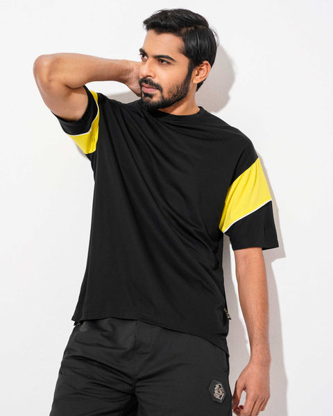 Men's Drop Shoulder - Black