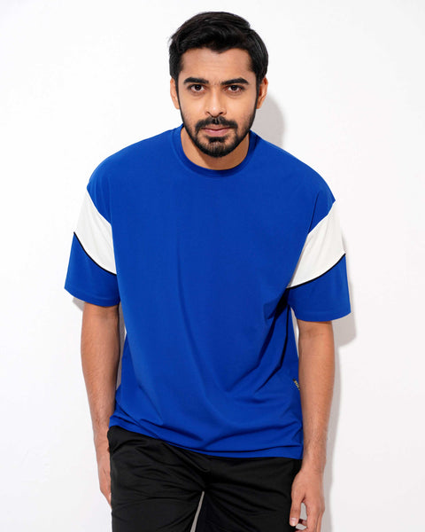 Men's Drop Shoulder - Royal Blue