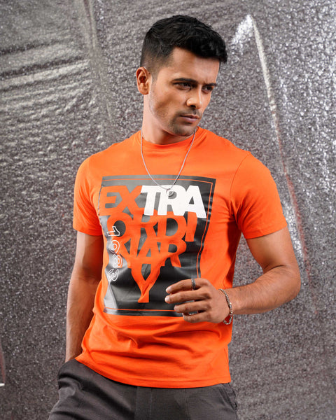 Sultan Men's  T-Shirt - Orange