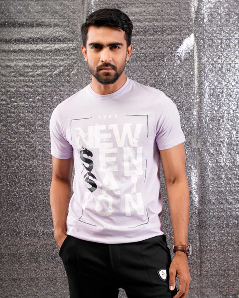 Sultan Men's  T-Shirt - Lavender