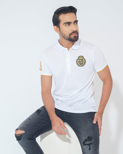 Men's Polo Shirt Sultan - White