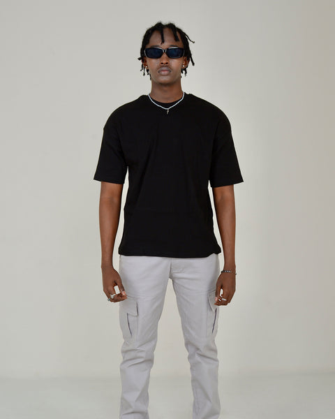 Drop Shoulder-Black