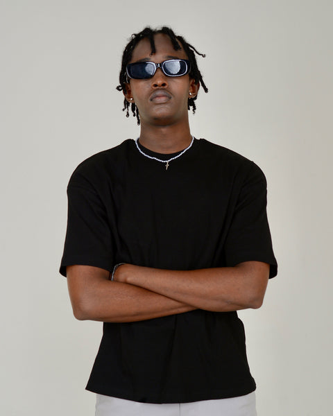 Drop Shoulder-Black