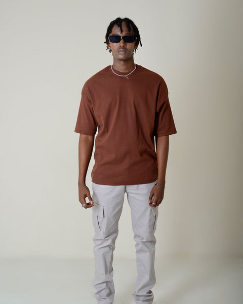 Drop Shoulder-Brown