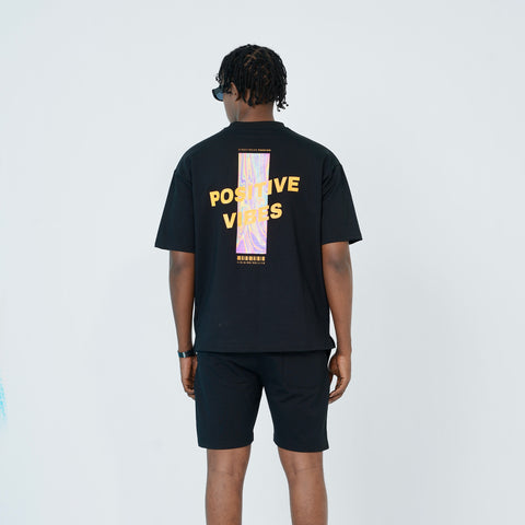 T-Shirt Set-Black