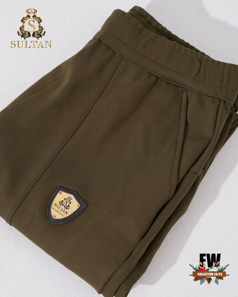 Joggers-Solid-Olive