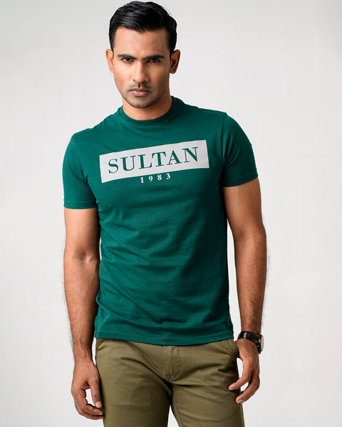 Sultan Mens Crew Neck Tee