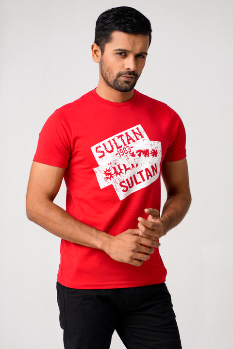 Sultan Mens Crew Neck Tee