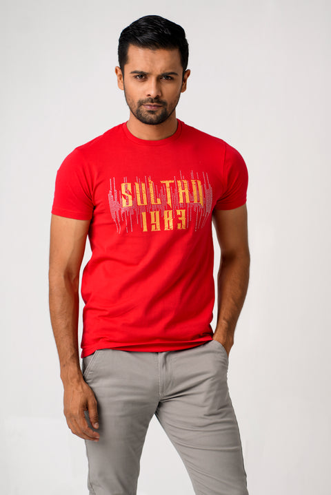 Sultan Mens Crew Neck Tee