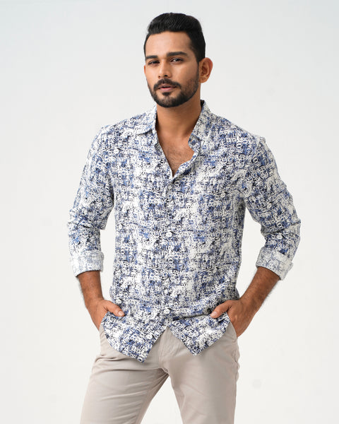 Sultan Mens Casual Shirt LS