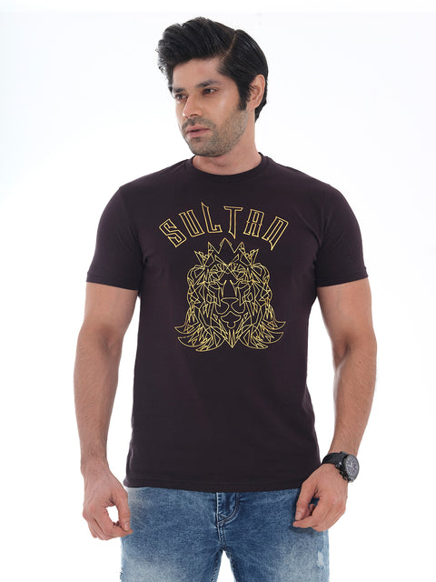 Sultan Mens T Shirt - Black