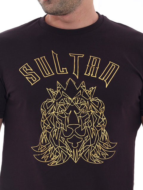 Sultan Mens T Shirt - Black
